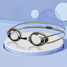Load image into Gallery viewer, Adult Professional Competition Training Goggles High-Definition Transparent Waterproof Anti-Fog Electroplated Myopia Swimming Goggles