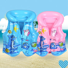 Load image into Gallery viewer, Seaworld Thickened Children's Life Jacket PVC Inflatable Buoyancy Swimsuit Swimming Survival Kit For Beginners