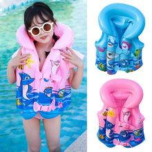 Load image into Gallery viewer, Seaworld Thickened Children's Life Jacket PVC Inflatable Buoyancy Swimsuit Swimming Survival Kit For Beginners