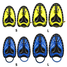 Load image into Gallery viewer, 1Pair Professional Swimming Training Paddle Hand Adjustable Silicone Hand To Improve Swimming Speed Correct Swimming Posture Diving Freestyle Aids