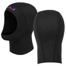 Load image into Gallery viewer, 1MM Neoprene Diving Cap Sun Protection Warm Scratch-Proof Diving Headgear Suitable For Surfing Winter Swimming