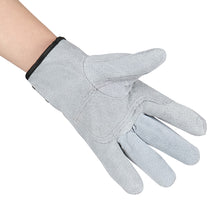 Load image into Gallery viewer, Summer Work Gloves Wear-Resistant Leather Workers Work Welding Safety Protection For Garden Sports Motorcycle Driver Glove