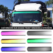 Load image into Gallery viewer, 20X100cm/50cmx100cm/20cmx250cm Car Window Sun Shade Front Windshield Sunshade Auto Window Tint Film Professional UV Protector Heat Insulation Stickers
