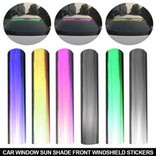 Load image into Gallery viewer, 20X100cm/50cmx100cm/20cmx250cm Car Window Sun Shade Front Windshield Sunshade Auto Window Tint Film Professional UV Protector Heat Insulation Stickers