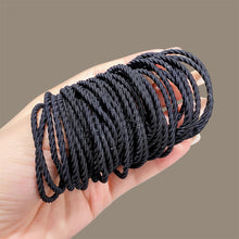 Load image into Gallery viewer, 100pcs/lot Hair bands Solid Color Elastic Rubber Band Hair band Headband Scrunchie Hair Accessories for hair