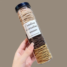 Load image into Gallery viewer, 100pcs/lot Hair bands Solid Color Elastic Rubber Band Hair band Headband Scrunchie Hair Accessories for hair