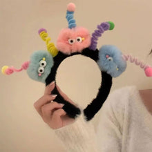 Load image into Gallery viewer, Funny Headband Ornament Hoops Band DIY Hair Accessories Cute Little Monster Headwear Happy Swing Cute Headband
