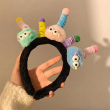 Load image into Gallery viewer, Funny Headband Ornament Hoops Band DIY Hair Accessories Cute Little Monster Headwear Happy Swing Cute Headband