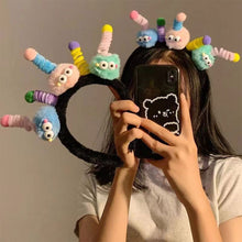 Load image into Gallery viewer, Funny Headband Ornament Hoops Band DIY Hair Accessories Cute Little Monster Headwear Happy Swing Cute Headband