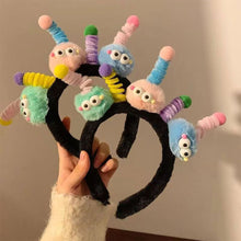 Load image into Gallery viewer, Funny Headband Ornament Hoops Band DIY Hair Accessories Cute Little Monster Headwear Happy Swing Cute Headband