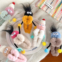Load image into Gallery viewer, Funny Plush Twisting Stick Hair Claw Clips For Women Big Eyes Cute Sweet Hair Clip Barrette Crab Headwear Girls Hair Accessories