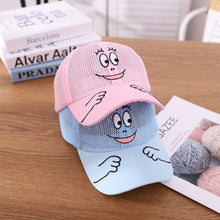 Load image into Gallery viewer, Spring And Summer Children's Baseball Caps Breathable Mesh Hats For Boys And Girls Outdoor Travel Sunhats