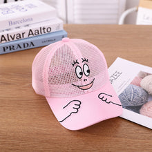 Load image into Gallery viewer, Spring And Summer Children's Baseball Caps Breathable Mesh Hats For Boys And Girls Outdoor Travel Sunhats