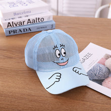 Load image into Gallery viewer, Spring And Summer Children's Baseball Caps Breathable Mesh Hats For Boys And Girls Outdoor Travel Sunhats
