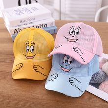 Load image into Gallery viewer, Spring And Summer Children's Baseball Caps Breathable Mesh Hats For Boys And Girls Outdoor Travel Sunhats