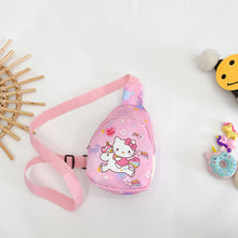 Load image into Gallery viewer, Children's Crossbody Bag Chest Bag Backpack Fashion Type Small Shoulder Handbag for Boys Girls Cute Baby Korean Waist Bag