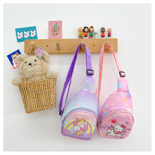 Load image into Gallery viewer, Children's Crossbody Bag Chest Bag Backpack Fashion Type Small Shoulder Handbag for Boys Girls Cute Baby Korean Waist Bag
