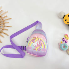 Load image into Gallery viewer, Children's Crossbody Bag Chest Bag Backpack Fashion Type Small Shoulder Handbag for Boys Girls Cute Baby Korean Waist Bag