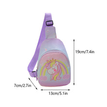 Load image into Gallery viewer, Children's Crossbody Bag Chest Bag Backpack Fashion Type Small Shoulder Handbag for Boys Girls Cute Baby Korean Waist Bag