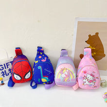 Load image into Gallery viewer, Children's Crossbody Bag Chest Bag Backpack Fashion Type Small Shoulder Handbag for Boys Girls Cute Baby Korean Waist Bag
