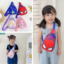 Load image into Gallery viewer, Children's Crossbody Bag Chest Bag Backpack Fashion Type Small Shoulder Handbag for Boys Girls Cute Baby Korean Waist Bag