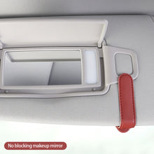 Load image into Gallery viewer, Triangle Car Sun Visor Glasses Holder Frame Auto Fastener Clip Glasses Ticket Document Holder Accessories Automobiles