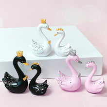 Load image into Gallery viewer, 2Pcs/Set Car Dashboard Ornaments Swan Romance Gifts for Woman Car Center Console Decoration Auto Interior Accessories