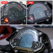 Load image into Gallery viewer, TPU Motorcycle Dashboard Protector Scratch Cluster Screen Protection Instrument Film Stickers Fit For Kawasaki Z400 Z650 Z900 2017