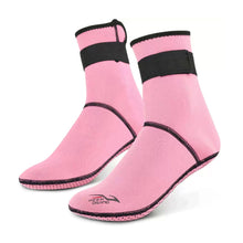 Load image into Gallery viewer, 1Pair 3MM Thick Neoprene Snorkeling Socks Non-Slip Non-Cut Thermal Socks Beach Winter Swimming Gear