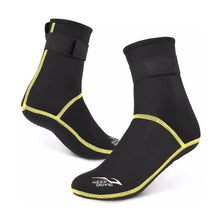 Load image into Gallery viewer, 1Pair 3MM Thick Neoprene Snorkeling Socks Non-Slip Non-Cut Thermal Socks Beach Winter Swimming Gear
