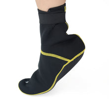 Load image into Gallery viewer, 1Pair 3MM Thick Neoprene Snorkeling Socks Non-Slip Non-Cut Thermal Socks Beach Winter Swimming Gear