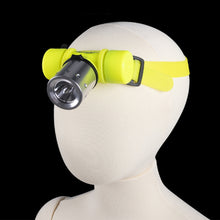 Load image into Gallery viewer, Waterproof Diving Headlight Strong Magnetic Switch Super Bright T6 Light Bead Head-Mounted Long Endurance Flashlight