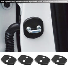 Load image into Gallery viewer, 4Pcs Car Door Lock Cover Door Stopper Covers for Toyota Camry Rav4 Reiz Yaris Highlander Prado Prius Corolla Vois Accessories
