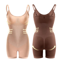 Load image into Gallery viewer, Women Seamless Bodysuit Butt Lifter Shapewear Belly Control Body Shaper Corset Postnatal Tights Suspender Jumpsuit Slimming Underwear For Ladies