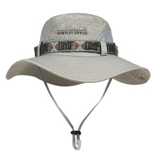Load image into Gallery viewer, 1Pc Summer Men Bucket Hat Outdoor UV Protection Wide Brim Panama Safari Hunting Hiking Hat Mesh Fisherman Hat Beach Sunscreen Cap