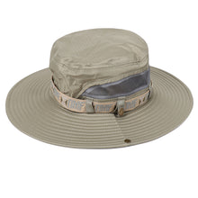 Load image into Gallery viewer, 1Pc Summer Men Bucket Hat Outdoor UV Protection Wide Brim Panama Safari Hunting Hiking Hat Mesh Fisherman Hat Beach Sunscreen Cap