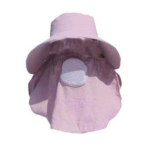 Load image into Gallery viewer, 1Pc Summer Sun Hats UV Protection Outdoor Fishing Cap for Women Hiking Camping Working Visor Bucket Hat Removable Fishing Hat