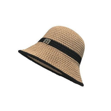 Load image into Gallery viewer, 1Pc Spring and Autumn New Women's Japanese Style Fresh Knitted Fisherman Summer Mesh Breathable Bucket Hat