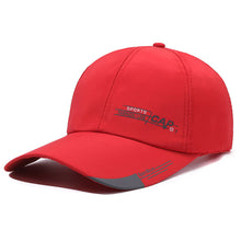 Load image into Gallery viewer, 1Pc Sports Cap Mens For Fish Outdoor Fashion Line Baseball Long Visor Brim Shade Snapback Sun Hat