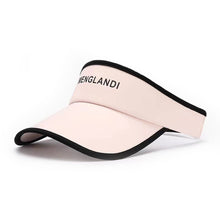Load image into Gallery viewer, 1Pc Ice Silk Sun Hats Women Empty Top Baseball Cap Sunscreen Uv Protection Visors Outdoor Riding Running Sports Shades