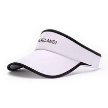 Load image into Gallery viewer, 1Pc Ice Silk Sun Hats Women Empty Top Baseball Cap Sunscreen Uv Protection Visors Outdoor Riding Running Sports Shades