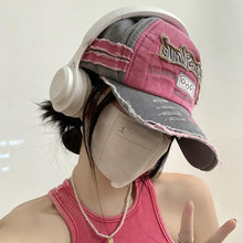 Load image into Gallery viewer, Retro Letter Embroidery Baseball Caps Spring Summer Men Women Cotton Adjustable Casual Hat Hip Hop Streetwear Sun Hats