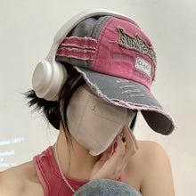 Load image into Gallery viewer, Retro Letter Embroidery Baseball Caps Spring Summer Men Women Cotton Adjustable Casual Hat Hip Hop Streetwear Sun Hats