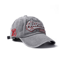 Load image into Gallery viewer, Retro Letter Embroidery Baseball Caps Spring Summer Men Women Cotton Adjustable Casual Hat Hip Hop Streetwear Sun Hats