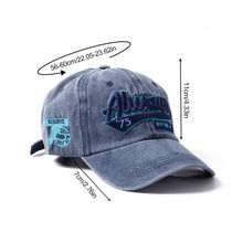 Load image into Gallery viewer, Retro Letter Embroidery Baseball Caps Spring Summer Men Women Cotton Adjustable Casual Hat Hip Hop Streetwear Sun Hats