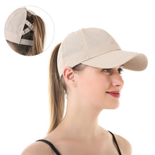 Load image into Gallery viewer, Quick Dry Baseball Cap Outdoor Sports Mesh Breathable Hat For Men Portable Hiking Fishing Sunbonnet Golf Adjustable Cap