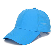 Load image into Gallery viewer, Quick Dry Baseball Cap Outdoor Sports Mesh Breathable Hat For Men Portable Hiking Fishing Sunbonnet Golf Adjustable Cap
