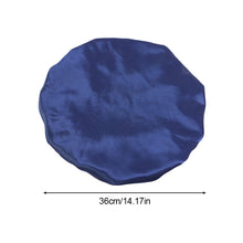 Load image into Gallery viewer, Women Large Satin Bonnet Silky Night Sleeping Cap Adjusting Button Night Hat Beauty Salon Hair Care Hat Bathroom Products