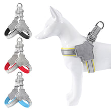 Load image into Gallery viewer, 1Pc Pet Dog Harness for Outdoor Use Set No Pull Dog Vest Strap Adjustable Reflective Breathable Harness for Dogs Puppy and Cats