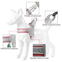 Load image into Gallery viewer, 1Pc Pet Dog Harness for Outdoor Use Set No Pull Dog Vest Strap Adjustable Reflective Breathable Harness for Dogs Puppy and Cats